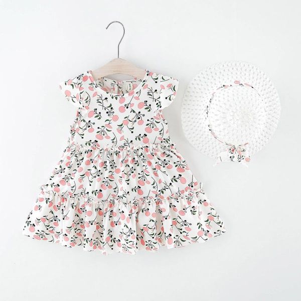 girl's dresses fresh girl princess dress long toddler baby kids girls sleeveless floral hat outfits 2021 summer vestidos, Red;yellow
girl's dresses fresh girl princess dress long toddler baby kids girls sleeveless floral hat outfits 2021 summer vestidos, Red;yellow