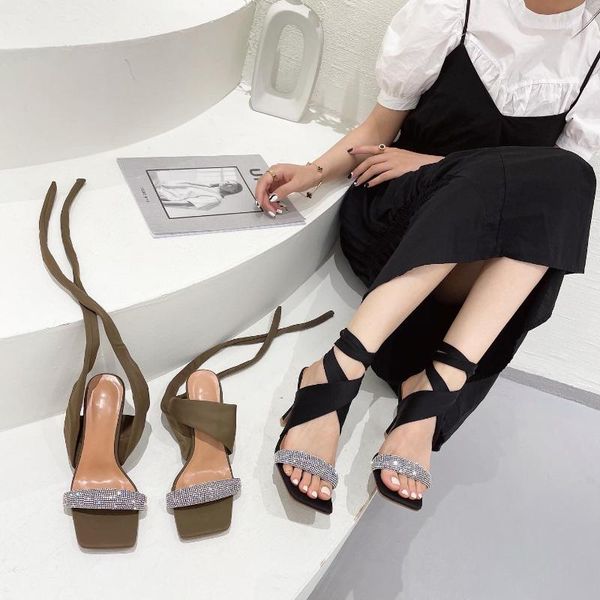 dress shoes high heels sandals women 2021 zar a fashion rhinestone square toe summer black cross strap women's plus
dress shoes high heels sandals women 2021 zar a fashion rhinestone square toe summer black cross strap women's plus