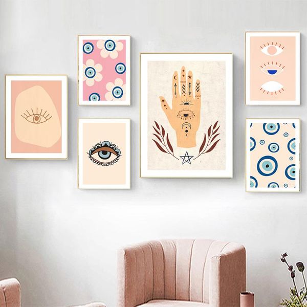 paintings lucky turkish greek eyes evil hamsa hand wall art canvas painting nordic posters and prints boho pictures for home decor
paintings lucky turkish greek eyes evil hamsa hand wall art canvas painting nordic posters and prints boho pictures for home decor