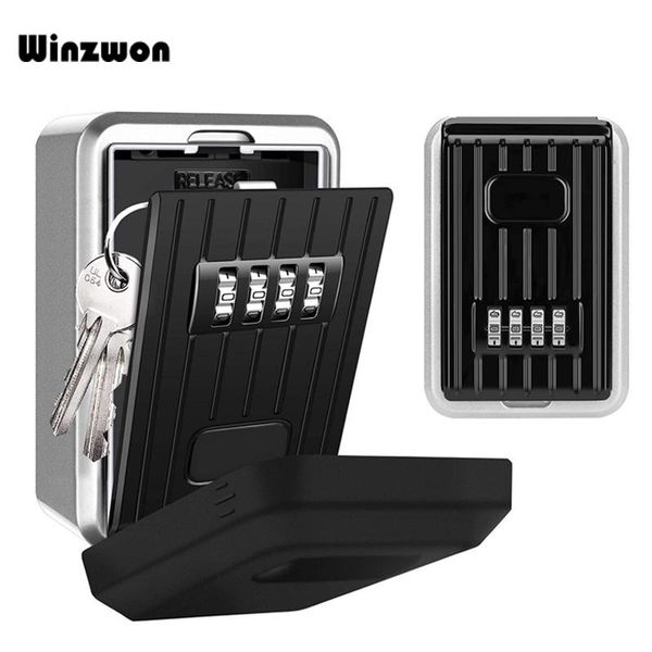 storage boxes & bins 4 digit combination password key holder wall mounted safe box outdoor security lock organizer case
storage boxes & bins 4 digit combination password key holder wall mounted safe box outdoor security lock organizer case