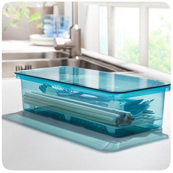 storage bottles & jars fashion drain dust proof tableware box plastic chopsticks chopstick cage kitchen supplies
storage bottles & jars fashion drain dust proof tableware box plastic chopsticks chopstick cage kitchen supplies