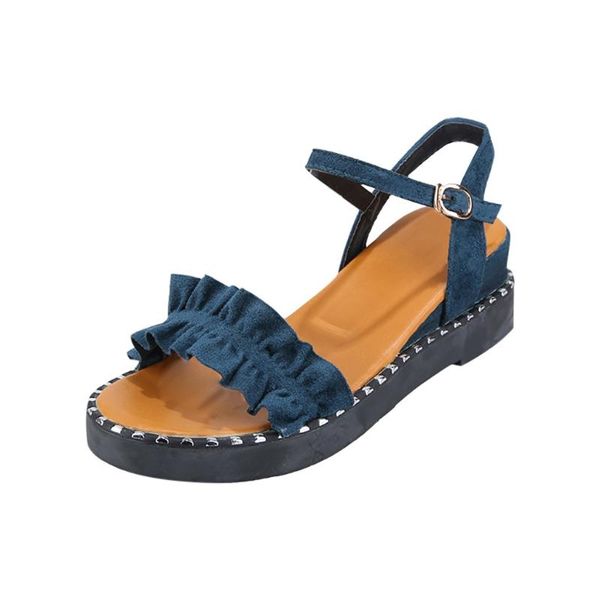 sagace women sandals 2021 summer lotus leaf suede buckle fish mouth heightened ladies fashion sweet style females shoes, Black
sagace women sandals 2021 summer lotus leaf suede buckle fish mouth heightened ladies fashion sweet style females shoes, Black