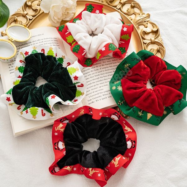 christmas flannel elastic hair bands scrunchies rubber bands ponytail holder for hair accessories, Pink
christmas flannel elastic hair bands scrunchies rubber bands ponytail holder for hair accessories, Pink