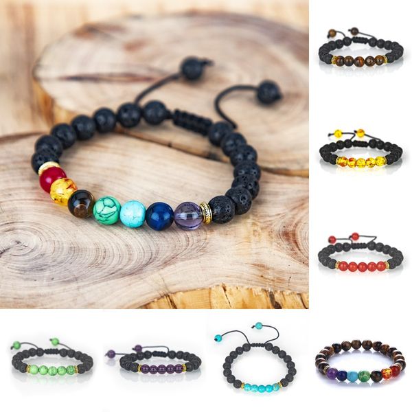 kimter volcanic stone bracelet essential oil diffuser 8mm yoga beads 7 chakra braided bracelets bangle for women men jewelry b298f, Golden;silver
kimter volcanic stone bracelet essential oil diffuser 8mm yoga beads 7 chakra braided bracelets bangle for women men jewelry b298f, Golden;silver