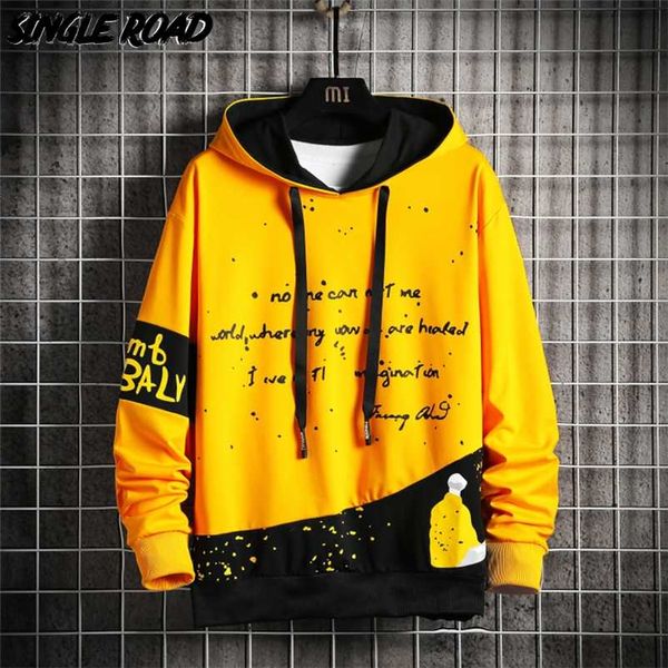 single road mens hoodies men patchwork sweatshirt japanese streetwear harajuku hip hop male oversized yellow hoodie men 220114, Black
single road mens hoodies men patchwork sweatshirt japanese streetwear harajuku hip hop male oversized yellow hoodie men 220114, Black