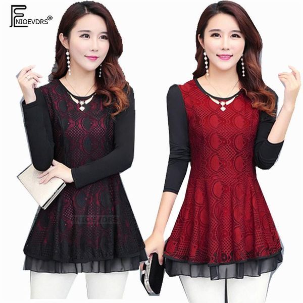 women's blouses & shirts winter basic women cute long sleeve patchwork faux two piece floral peplum tunic vintage lace blouse 3xl, White
women's blouses & shirts winter basic women cute long sleeve patchwork faux two piece floral peplum tunic vintage lace blouse 3xl, White