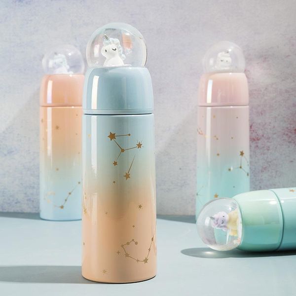 water bottles vacuum 304 stainless steel cup children's crystal ball