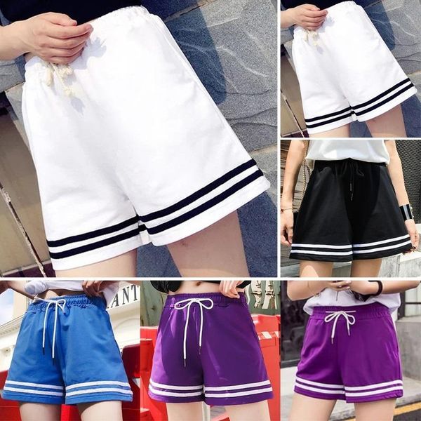 women's shorts original women fashion sport stripe mid waist wide leg baggy soft casual plus size nan, White;black
women's shorts original women fashion sport stripe mid waist wide leg baggy soft casual plus size nan, White;black