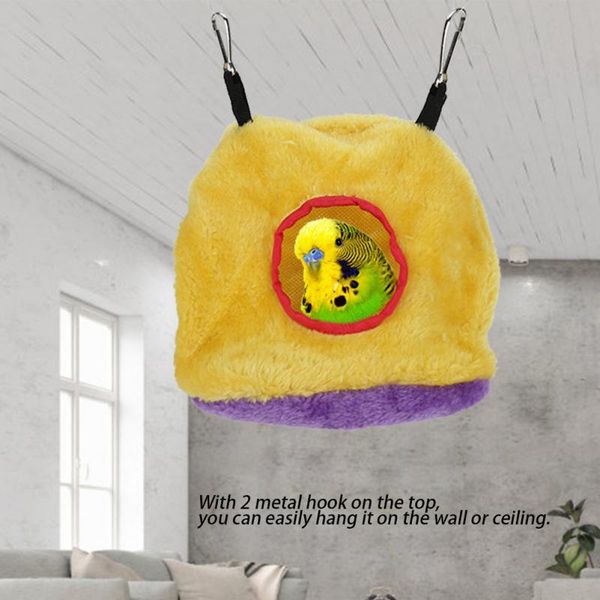 windproof plush warm winter hammock hanging swing bed cave pet bird cage 3 size available cages
windproof plush warm winter hammock hanging swing bed cave pet bird cage 3 size available cages
