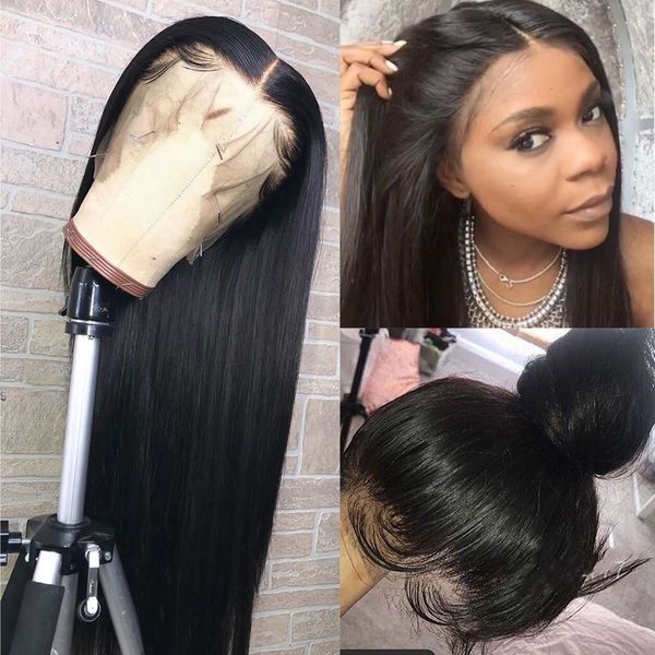 natural color long straight human hair wigs heat resistant glueless lace front wigs for black women peruvian malaysian, Black;brown
natural color long straight human hair wigs heat resistant glueless lace front wigs for black women peruvian malaysian, Black;brown