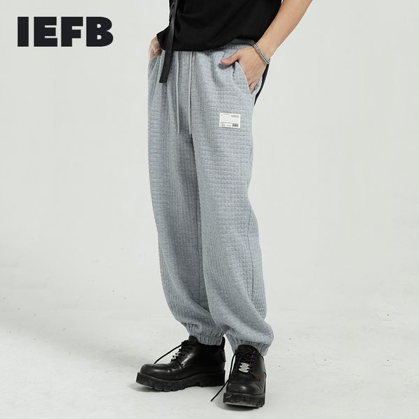 iefb men's clothes spring sweapants korean loose solid color trend elastic waist casual trousers grey pants 9y5840 210524, Black
iefb men's clothes spring sweapants korean loose solid color trend elastic waist casual trousers grey pants 9y5840 210524, Black