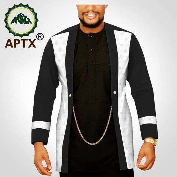 men's vests customize african men clothing dashiki coats open front long sleeve print outfits silver chain jacket outwear ta2014005, Black;white
men's vests customize african men clothing dashiki coats open front long sleeve print outfits silver chain jacket outwear ta2014005, Black;white