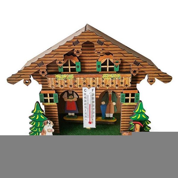 decorative objects & figurines weather house, forest house with man and woman, wood chalet barometer thermometer hygrometer home decoration
decorative objects & figurines weather house, forest house with man and woman, wood chalet barometer thermometer hygrometer home decoration