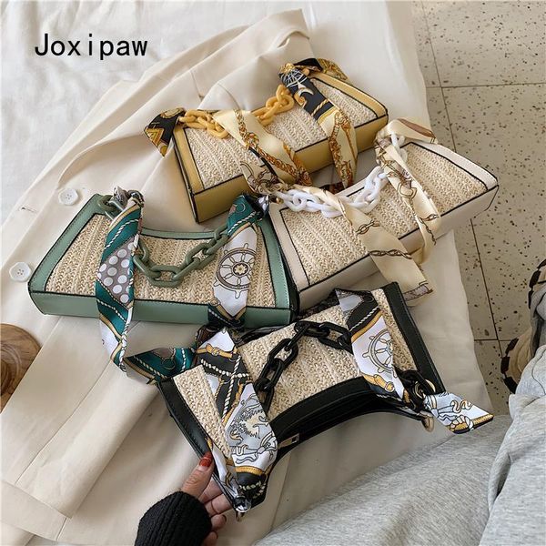 evening bags summer straw for women 2021 scarf design crossbody shoulder bag female handbags lady cute chain travel beach totes
evening bags summer straw for women 2021 scarf design crossbody shoulder bag female handbags lady cute chain travel beach totes