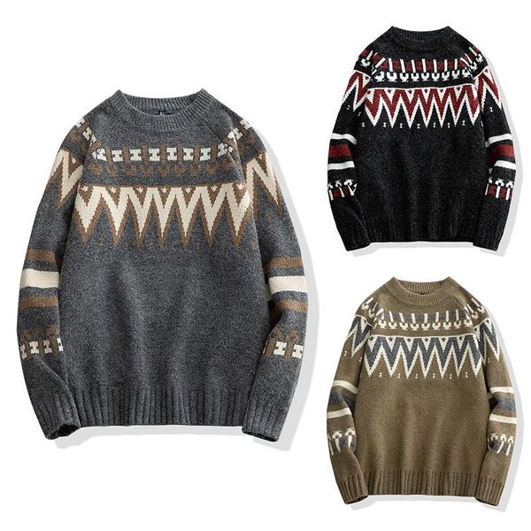 men's sweaters men autumn streetwear hip hop harajuku fashion thick o-neck sweater winter casual warm loose pullover, White;black
men's sweaters men autumn streetwear hip hop harajuku fashion thick o-neck sweater winter casual warm loose pullover, White;black