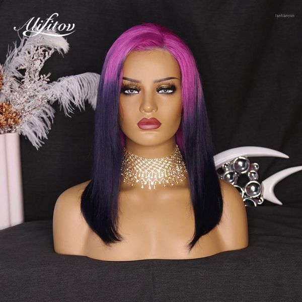 lace front human hair wigs ombre rose red short bob brazilian straight 13x4 remy for women1, Black;brown
lace front human hair wigs ombre rose red short bob brazilian straight 13x4 remy for women1, Black;brown