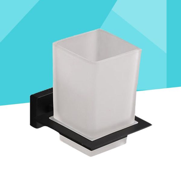 toothbrush holder with base set zinc alloy bracket square cup for bathroom kitchen (black) holders
toothbrush holder with base set zinc alloy bracket square cup for bathroom kitchen (black) holders