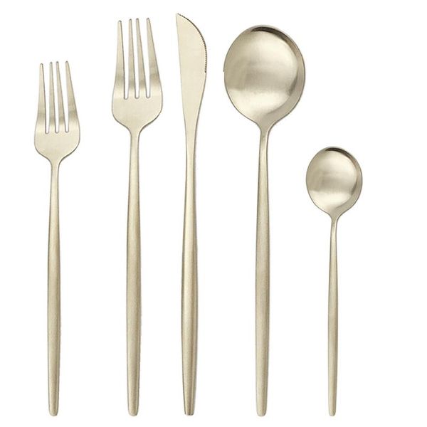 dinnerware sets luxury champagne gold cutlery set stainless steel knife dessert fork teaspoon kitchen tableware flatware
dinnerware sets luxury champagne gold cutlery set stainless steel knife dessert fork teaspoon kitchen tableware flatware