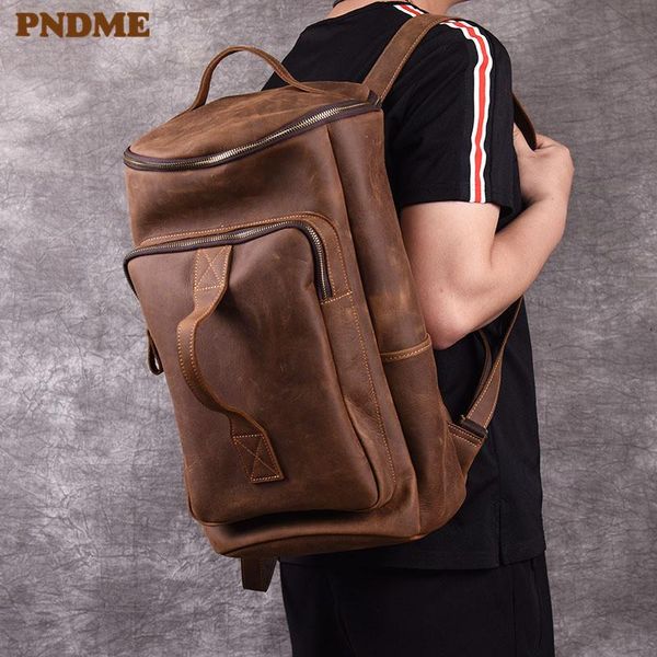 backpack pndme retro for men large capacity genuine leather bagpack designer travel lapteens
backpack pndme retro for men large capacity genuine leather bagpack designer travel lapteens