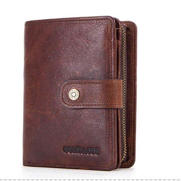 wallets men black genuine leather purse for male's business card holder men's wallet in brown colour, Red;black
wallets men black genuine leather purse for male's business card holder men's wallet in brown colour, Red;black