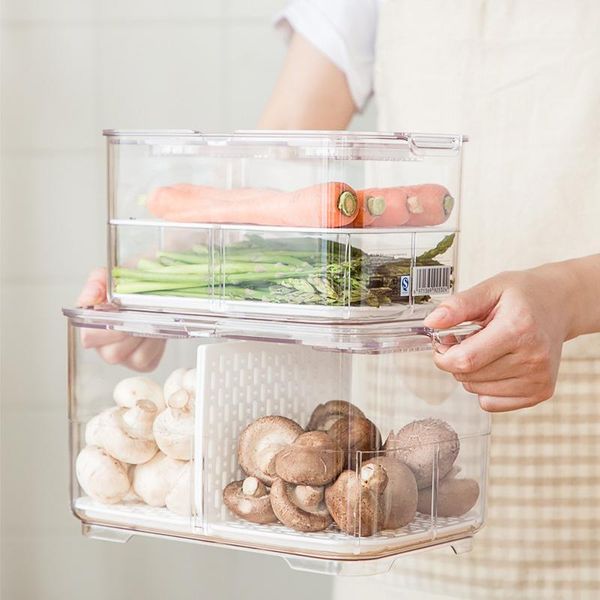 storage bottles & jars refrigerator food containers with lids kitchen seal tank plastic separate vegetable fruit fresh box big capacity
storage bottles & jars refrigerator food containers with lids kitchen seal tank plastic separate vegetable fruit fresh box big capacity