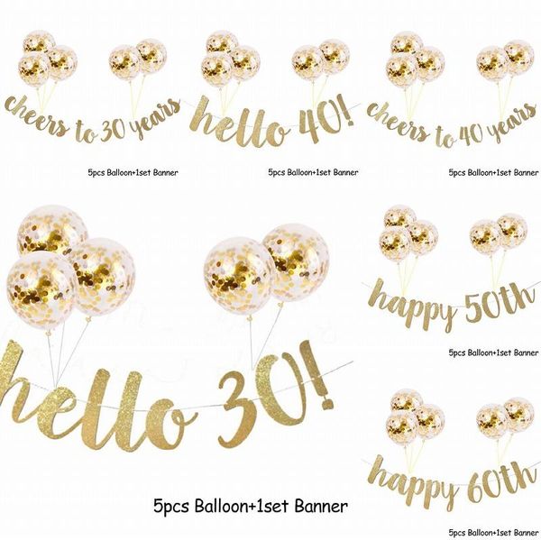 other festive & party supplies gold acrylic cake ers hello 30/40/50/60 confetti banners balloon happy birthday decorations bby shower ki
other festive & party supplies gold acrylic cake ers hello 30/40/50/60 confetti banners balloon happy birthday decorations bby shower ki