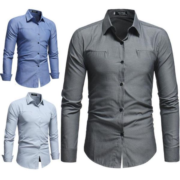 men's shirt 18 men's wavy dark pattern solid color slim and non iron long sleeve shirt, White;black
men's shirt 18 men's wavy dark pattern solid color slim and non iron long sleeve shirt, White;black