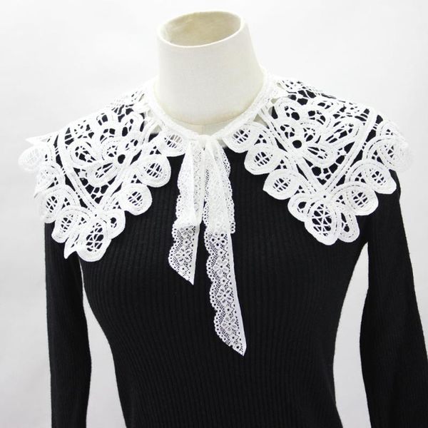 bow ties sitonjwly shawl doll fake collars for women shirt hollow lace floral false summer dress half detachable, Black;gray
bow ties sitonjwly shawl doll fake collars for women shirt hollow lace floral false summer dress half detachable, Black;gray