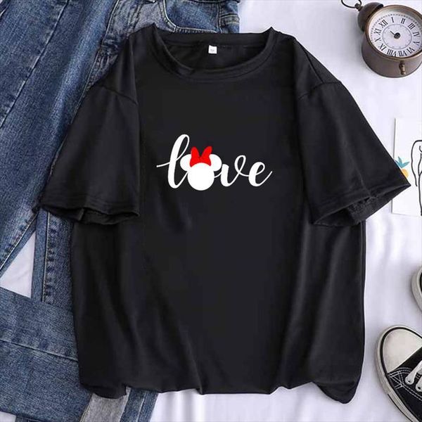 Love Mouse Funny And Men Tops Women Cartoon Black Casual Kawaii Hipster Tees Top Female Harajuku Girl Clothes,drop Ship, White;black
Love Mouse Funny And Men Tops Women Cartoon Black Casual Kawaii Hipster Tees Top Female Harajuku Girl Clothes,drop Ship, White;black