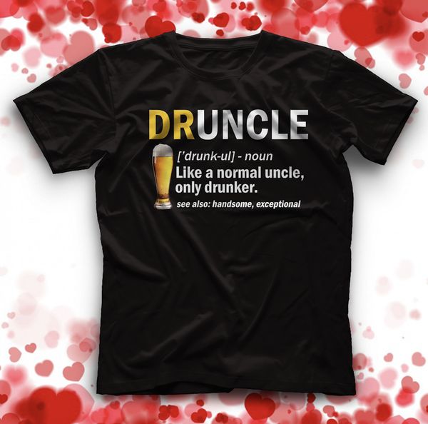 druncle beer funny fun t shirt drunk uncle gifts druncle definition shirt, White;black
druncle beer funny fun t shirt drunk uncle gifts druncle definition shirt, White;black