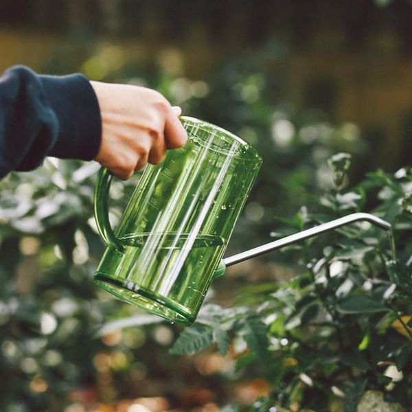 watering equipments 1000ml transparent can pot with removable stainless steel long spout for flower manual spray bottles
watering equipments 1000ml transparent can pot with removable stainless steel long spout for flower manual spray bottles