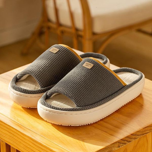 slippers home cotton linen shoes women household indoor floor summer couples mute sandals big size 35-45 c5ho, Black
slippers home cotton linen shoes women household indoor floor summer couples mute sandals big size 35-45 c5ho, Black