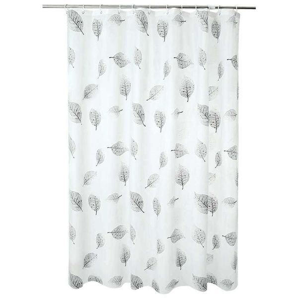 shower curtain white black leaf waterproof mildewproof translucent thicker peva for bathroom room curtains
shower curtain white black leaf waterproof mildewproof translucent thicker peva for bathroom room curtains