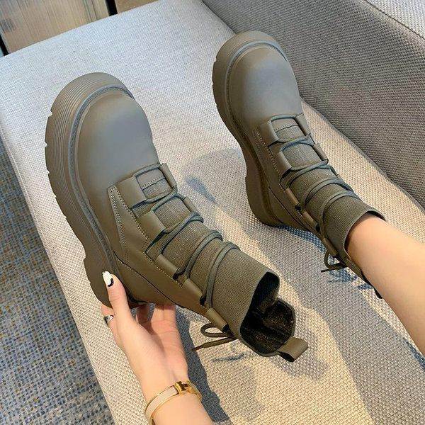 boots round toe lolita lace up rock shoes woman boots-women med 2021 autumn ankle stockings ladies rubber pu lace-up fabric soli, Black
boots round toe lolita lace up rock shoes woman boots-women med 2021 autumn ankle stockings ladies rubber pu lace-up fabric soli, Black