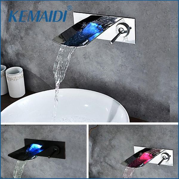 bathroom sink faucets kemaidi brass waterfall basin tap wall mounted faucet black & chrome mixer torneira banheiro and cold water mixers
bathroom sink faucets kemaidi brass waterfall basin tap wall mounted faucet black & chrome mixer torneira banheiro and cold water mixers