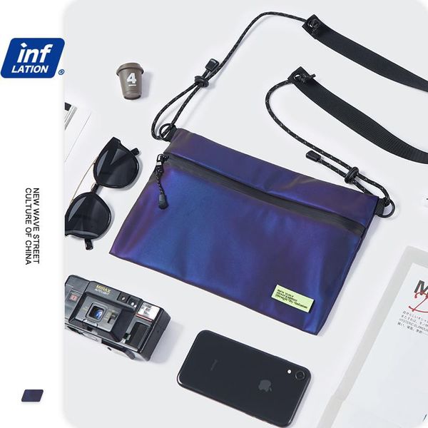 high street laser reflective messenger bag men streetwear waist pack outdoor crossbody 437ai2021 bags
high street laser reflective messenger bag men streetwear waist pack outdoor crossbody 437ai2021 bags