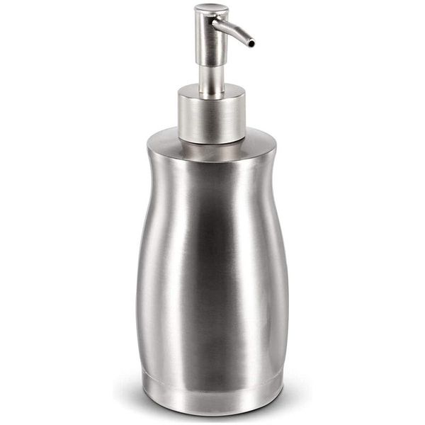 stainless steel soap dispenser kitchen and bathroom for liquid soap, lotion, shampoo (13.5 ounce/400 ml)
stainless steel soap dispenser kitchen and bathroom for liquid soap, lotion, shampoo (13.5 ounce/400 ml)