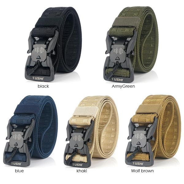 waist support genuine tactical belt abs resin quick release magnetic buckle military soft real nylon sports accessories, Black;gray
waist support genuine tactical belt abs resin quick release magnetic buckle military soft real nylon sports accessories, Black;gray
