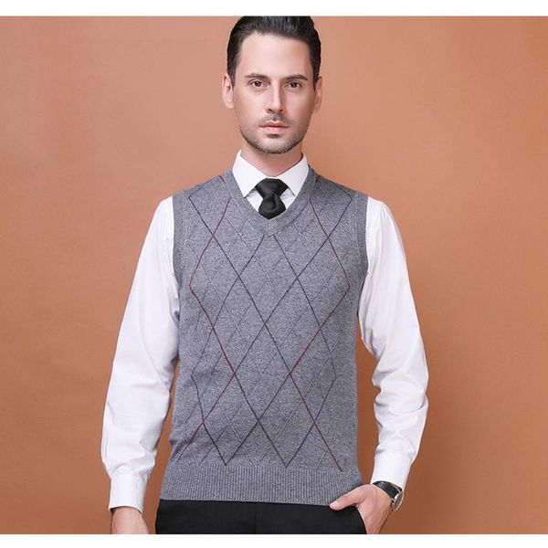 sweater vest autumn winter men's wool sleeveless basic knit casual fashion v neck striped mens clothes plus size 3xl vests, Black;white
sweater vest autumn winter men's wool sleeveless basic knit casual fashion v neck striped mens clothes plus size 3xl vests, Black;white