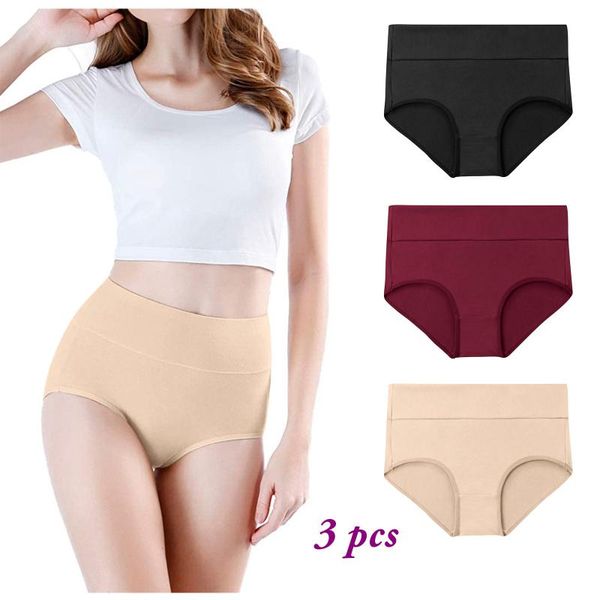 women's panties 3 pcs candy color underwear womens cozy high-quality pure cotton high waist breathable female plus size briefs *58, Black;pink
women's panties 3 pcs candy color underwear womens cozy high-quality pure cotton high waist breathable female plus size briefs *58, Black;pink
