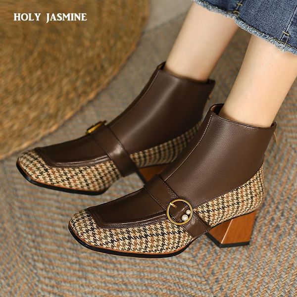 boots 2021 fashion women's winter female genuine leather+ check cloth high heels for women party wedding basic shoes woman, Black
boots 2021 fashion women's winter female genuine leather+ check cloth high heels for women party wedding basic shoes woman, Black