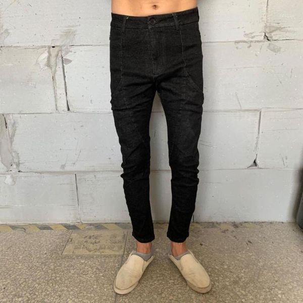 Owen Seak Men Denim Jeans Cotton Casual Men's Clothing High Street Outer Wear Autumn Men Solid Jeans Pencil Pants1, Blue
Owen Seak Men Denim Jeans Cotton Casual Men's Clothing High Street Outer Wear Autumn Men Solid Jeans Pencil Pants1, Blue