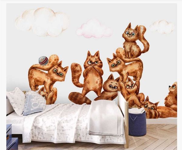 wallpapers xue su custom po wallpaper mural nordic simple cute animal kitten children's house background wall
wallpapers xue su custom po wallpaper mural nordic simple cute animal kitten children's house background wall