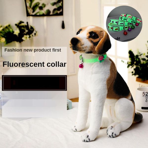 cat collars & leads dog collar pet glowing with bells dogs neck ring cats necklace light luminous gatos mascotas chats kot dla kota
cat collars & leads dog collar pet glowing with bells dogs neck ring cats necklace light luminous gatos mascotas chats kot dla kota
