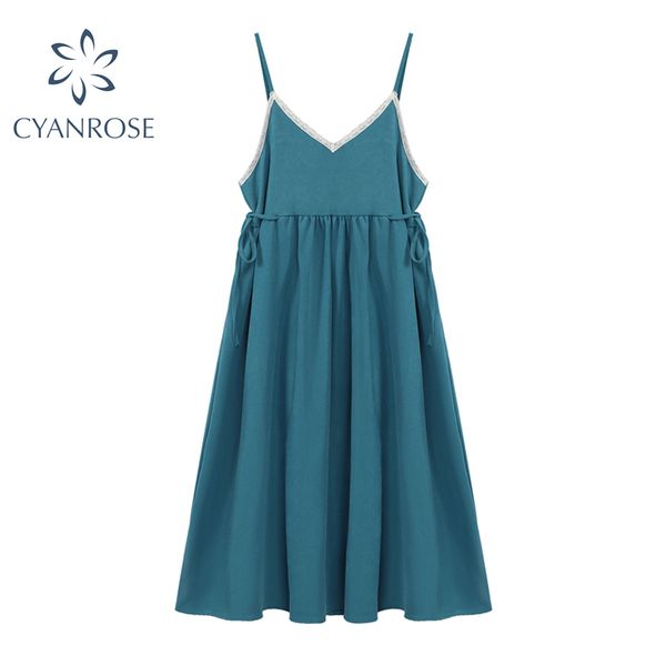 women summer spaghetti strap lace patchwork mid-calf dress lace up sleeveless v neck dresses e-girl party club night frcoks 210417, Black;gray
women summer spaghetti strap lace patchwork mid-calf dress lace up sleeveless v neck dresses e-girl party club night frcoks 210417, Black;gray