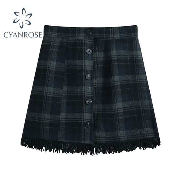 summer tassel plaid crop skirt for women single breasted a-line high waist skirts elegant preppy style chic vintage clothes 210515, Black
summer tassel plaid crop skirt for women single breasted a-line high waist skirts elegant preppy style chic vintage clothes 210515, Black