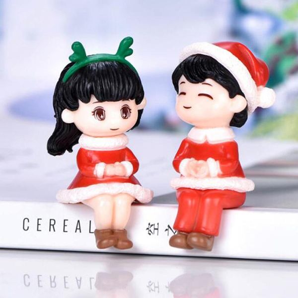 1pcs cute christmas lover couple model figurine diy miniature bonsai xmas landscape decor decorative objects & figurines
1pcs cute christmas lover couple model figurine diy miniature bonsai xmas landscape decor decorative objects & figurines