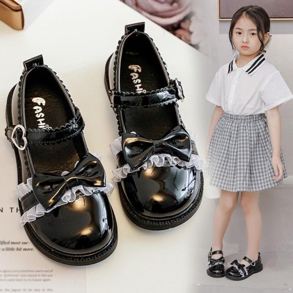 sandals lovely children kid baby girls princess single shoes bowknot leather soft dance sandals#30, Black;red
sandals lovely children kid baby girls princess single shoes bowknot leather soft dance sandals#30, Black;red