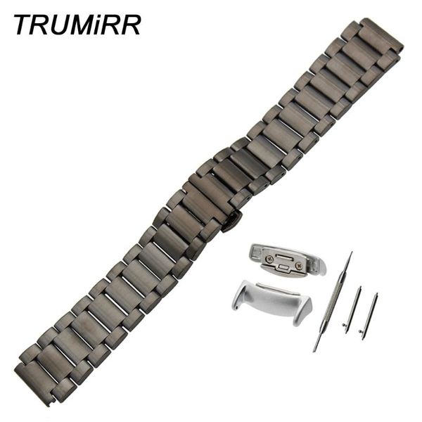 watch bands quick release stainless steel band with adapters for samsung gear fit 2 sm-r360 butterfly buckle strap wrist belt bracelet, Black;brown
watch bands quick release stainless steel band with adapters for samsung gear fit 2 sm-r360 butterfly buckle strap wrist belt bracelet, Black;brown