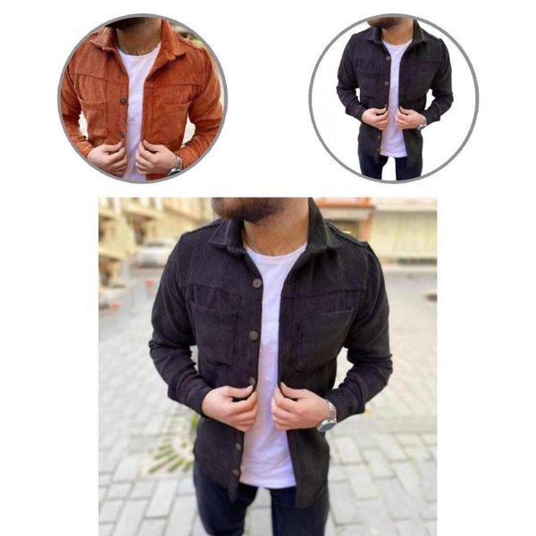 men's casual shirts solid color great loose male shirt buttons autumn wear-resistant for home, White;black
men's casual shirts solid color great loose male shirt buttons autumn wear-resistant for home, White;black